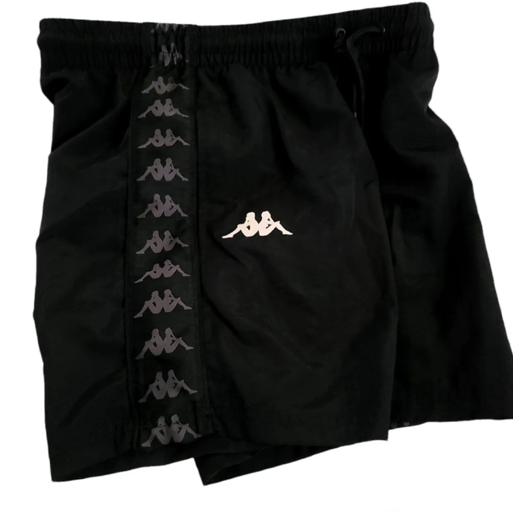 Mens Kappa Swim Shorts Black Small